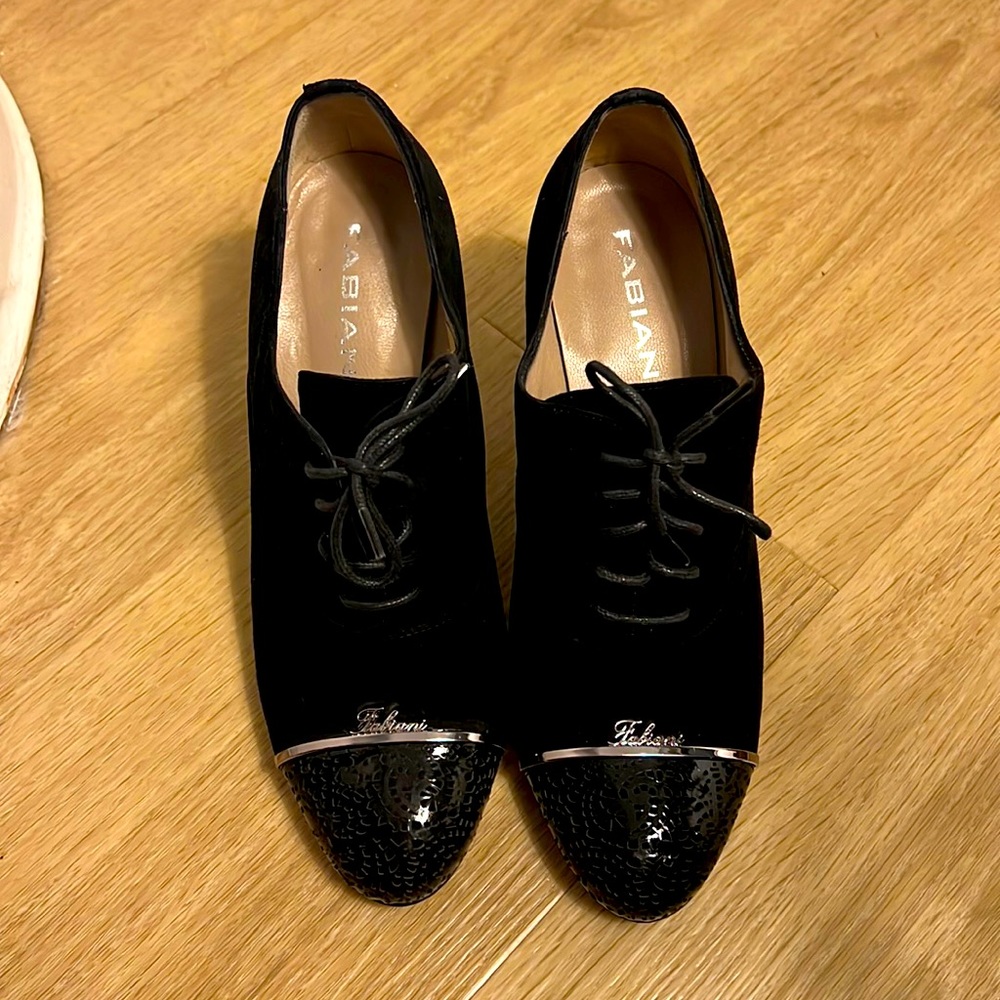 Beautiful heeled booties by Fabiani